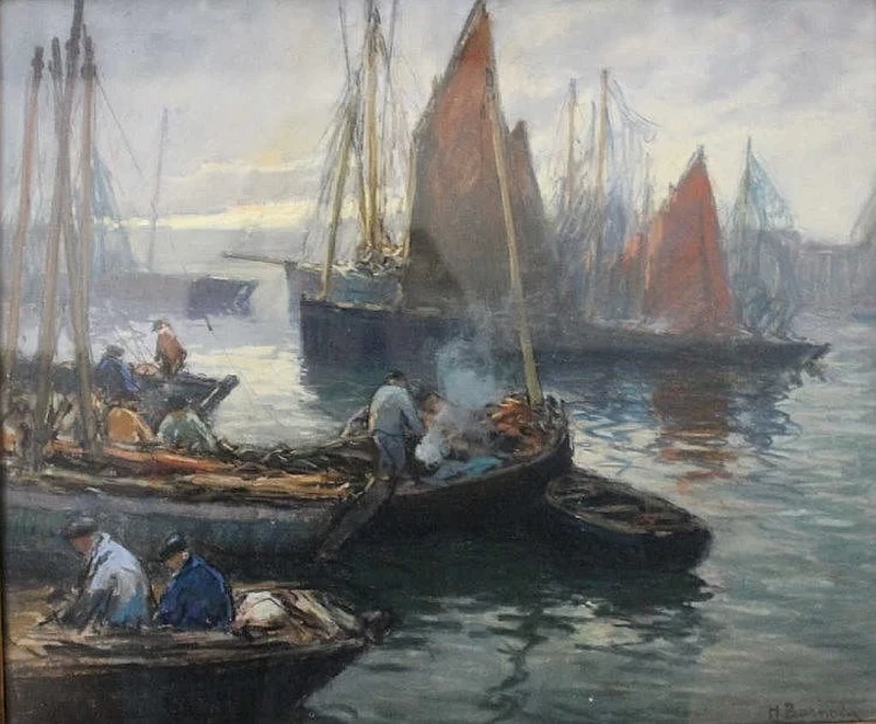 Ritorno dalla pesca a Concarneau